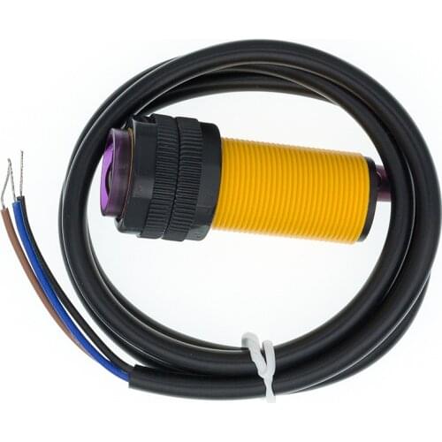 E18-D80NK Infrared Obstacle Avoidance Photoelectric Sensor Proximity Switch 3-80cm Detection Range Adjustable