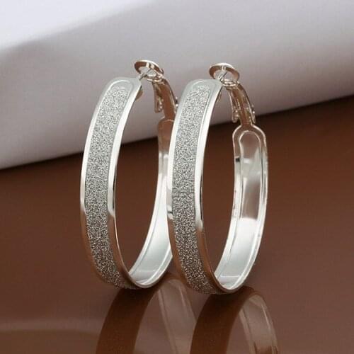 Hot Sale!!Free Shipping 925 Silver Earring,Fashion Sterling Silver Jewelry New Style Earrings SMTE465