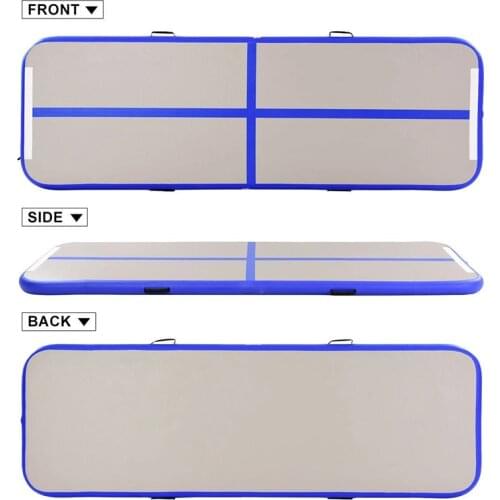 Good Price Air Track 6m Tumble Track Inflatable Airtrack Mat For Gymnastics Practice PVC Trampoline For Home Use Indoor Outdoor