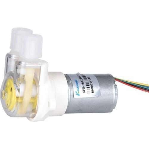 KFS DC Brushless Motor 6V/12V/24V Small Peristaltic Pump Constant Current Experimental Self-priming Pump Industrial Gear Pump