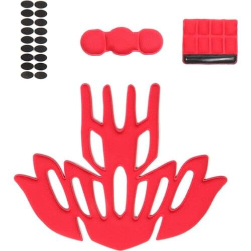 Foam Padding Kit 21PCS Head Protection Liner Inner Protective Pads Replacement for Bike Bicycle Motorcycle Cycling Riding Helmet