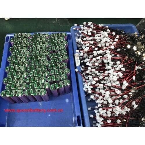 18650 li-ion battery pack 3s1p 10.8v 3400mah with pcb (4-8A) with connector