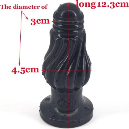 Soft Silicone MINI Building pillar design butt plug Small dildos for woman masturbation anal plug Male Female erotic sexy toys