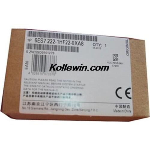 100% original and New, S7-200CN, EM221, 6ES7222-1HF22-0XA8, 6ES7 222-1HF22-0XA8,6ES72221HF220XA8, Free shipping