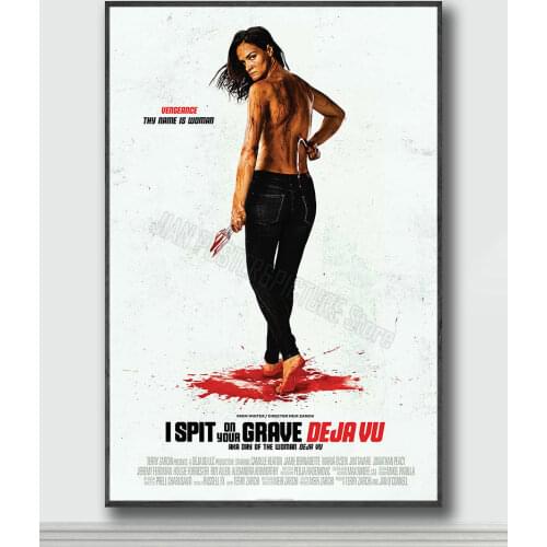 NJ249 I Spit on Your Grave Deja Vu Movie Silk Posters and Prints wall art Art Poster Home Decor