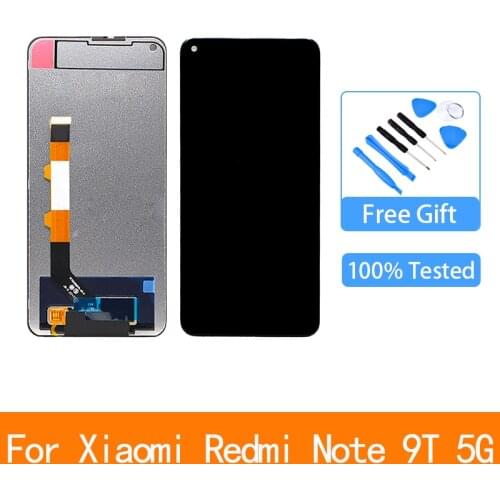 Original 6.53" LCD Display for Xiaomi Redmi Note 9T 5G LCD touch screen digitizer assembly for Redmi Note 9T LCD