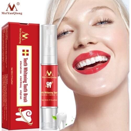 Teeth Whitening Pen White Teeth Remove Plaque Stains Dental Tool Teeth Cleaning Serum Dental Bleaching Cleaning Teeth 5ml