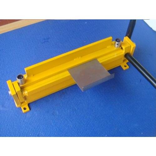 Manual Metal Iron Aluminum Copper Plate Sheet Bending Machine ATT