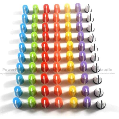 70PCS Replace EQ Rotary Knob For Pioneer DJ MIXER DJM djm-2000 900 850 750 700 800 DAA1176 DAA1305 colorful you can chose