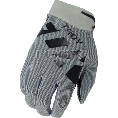 Troy Fox Raner Dark Grey Gloves Motocross Off-Road Moutain Bike Cycling MX Gloves