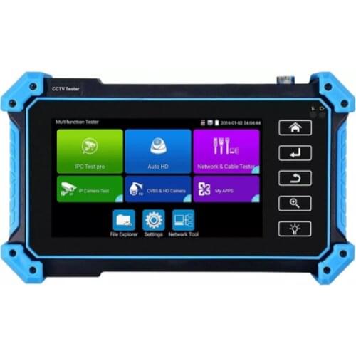 WANGLU IPC-5200 Plus Full 8MP IP CVI TVI AHD SDI Analog 6 IN 1 VGA & 4K HD input IP Camera Tester