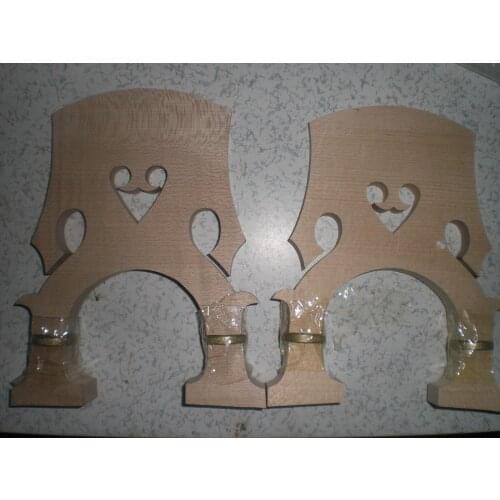 3 PC adjustable bass bridge 4/4 maple bass parts