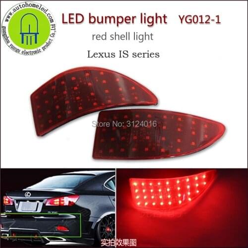 2PC X dahosun LED Bumper Light for Lexus IS250 IS300 IS350 series YG012, Automotive Rear Light Brake Daytime Running Light