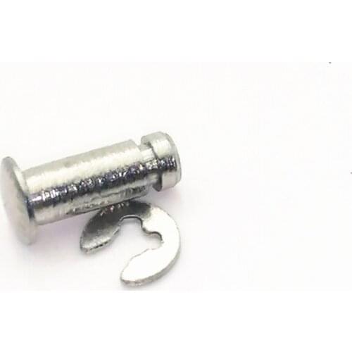 7mm*2.3mm Stainless Steel Detachable Buckle Rivet Gear Pin & 11*2.3mm Flint Steel Wheel Set For ZP Kerosene Lighter Repair Parts