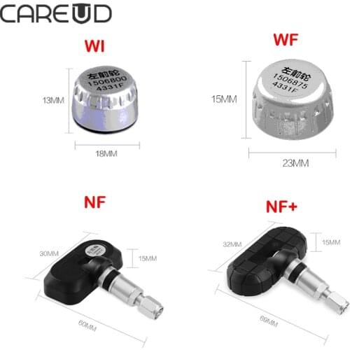 TPMS Sensor 4 Models for Choose Only Used For CAREUD Serial Car Tire Pressure Monitor for Sensor Broken-Down or Lost 1PCS