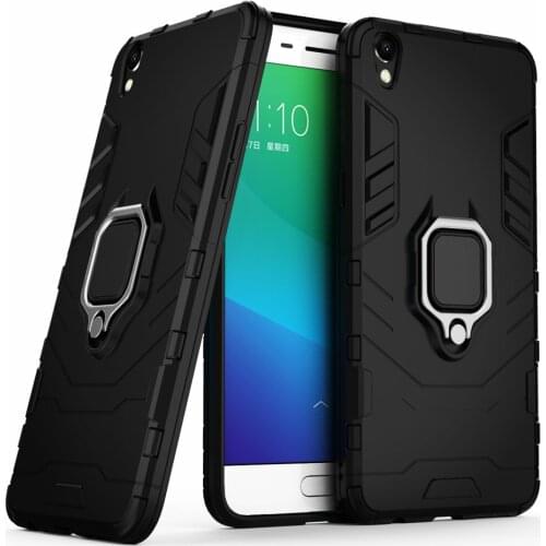 For Oppo R9 S Plus R9plus R9Splus F1plus F3plus For OPPO R9 R9S Plus Case OPPOR9 Magnetic Car Shockproof Ring Armor Phone Cover