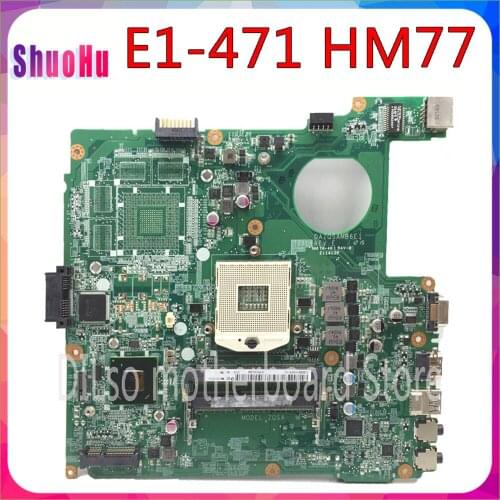 KEFU E1-471G DAZQSAMB6E1 For ACER Aspire E1-431 E1-471 V3-471 Laptop Motherboard HM77 Original Test Motherboard DDR3 HM76 Intel