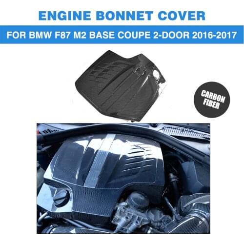 Carbon Fiber Engine Cover Hood Bonnet For BMW F87 M2 Base Coupe 2 Door 2016 2017