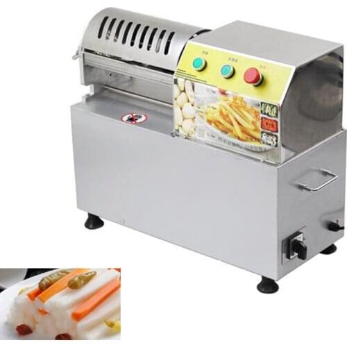 The best choice for high end electric melon and fruit cutting machine divided into silk stainless steel safe and healthy