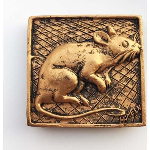 German Hameln Creative City Sculpture Tourist Souvenir Magnetic Fridge Magnet Accompanying Gift Decoration Crafts