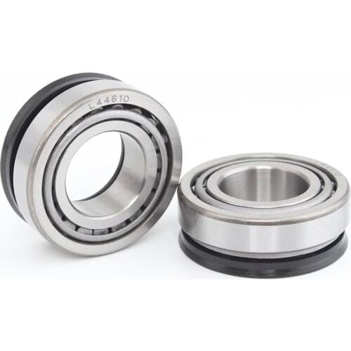 New Motor Front Steering Wheel V Directional Bearing Case Motorcycle Parts Flanged Pulley Ball Bearings For Harley Davidson