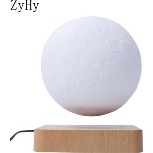 Floating Air Bonsai Pot LED Hot Selling Creative 3D Printing Moon Light Creative Floating Magnetic Bulb Birthday And Decoration