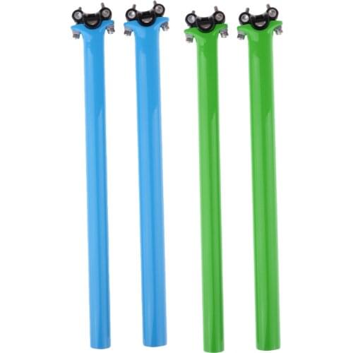 Bike Bicycle MTB Replacement Extra Long Seatpost Seat Post 15.7inch Cycling Accessories (400mm) x 27.2/31.6mm