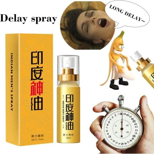 10ml Male Power Delayed Spray Male Delay Spray 60 Minutes Long Delay Ejaculation Enlargement Sex Products Penis Enlargement