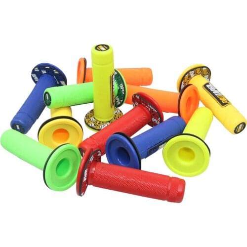 1 Pair Universal Motorbike Handle Bar Part Racing Motorcycle Handlebar Grip Gel Brake Handle Rubber for 7/8" Motorcycles