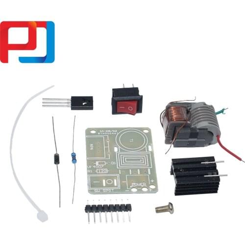 15KV High Frequency DC High Voltage Arc Ignition Generator Inverter Boost Step Up 18650 DIY Kit U Core Transformer Suite 3.7V