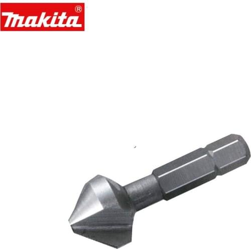 Japan Makita hexagonal handle three edge chamfering cutter reaming drill chamfering drill inclined hole chamfering machine count
