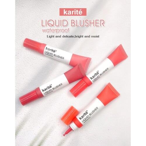 15ml Liquid Blush Makeup Cosmetics Lasting Natural Highlight Cheek 4 Colors Peach Pink Facial Blusher Make Up Maquiagem TSLM2