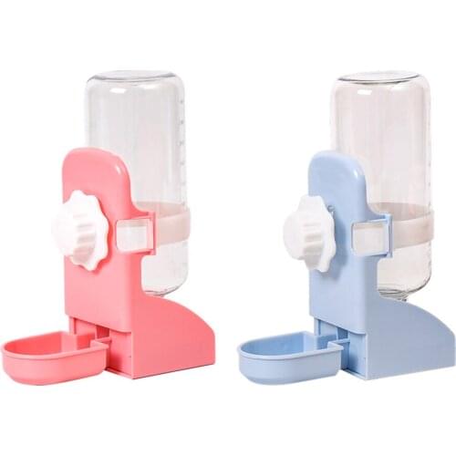 1PCS dog water dispenser hanging large-capacity automatic drinking water bottle hanging water dispenser cat water bowl pet