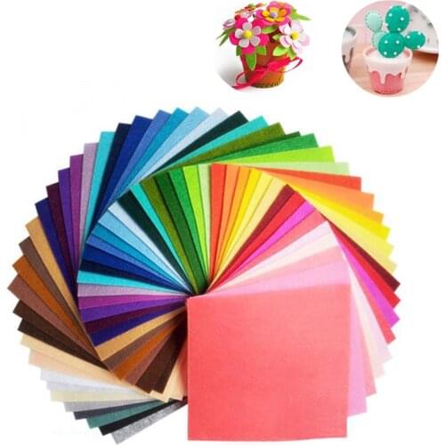 10 Pcs Non-woven Fabric for Kids DIY Handmade Craft Toy Kindergarten Teaching