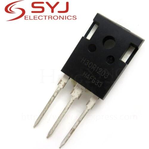 1pcs/lot IHW30N120R3 H30R1203 IHW30N120R2 H30R1202 IHW30N120R H30R120 TO-247 30A 1200V In Stock