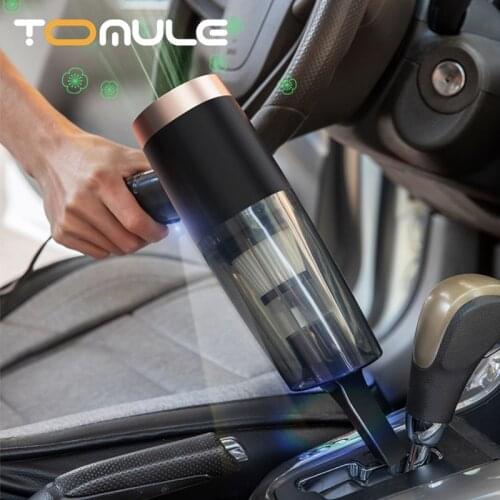 TOMULE Wireless Handheld Car vacuum cleaner PortableHigh Powerful Cyclone auto vacume cleaner Wet Dry Cleaner Car Home Pet Hair
