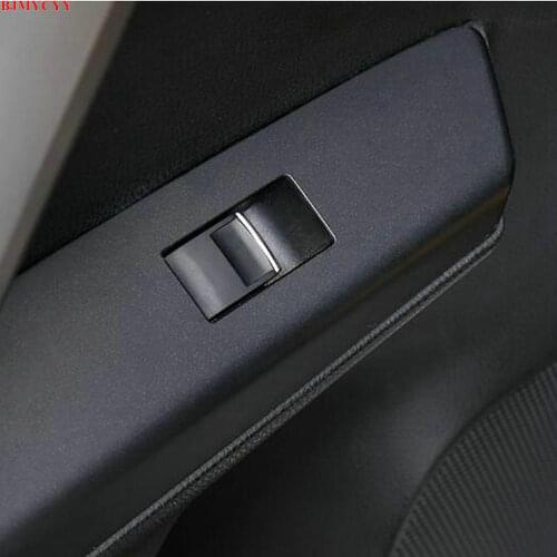 BJMYCYY 7PCS/SET Car ABS window lift buttons decorate sequins For Toyota Highlande 2009-2014 accessories