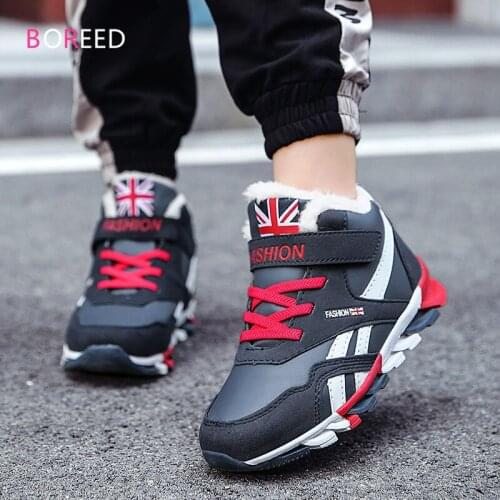 Winter Brand Children Sports Shoes for Boys Sneakers Breathable Comfortabl Child Boy Shoe Fashion Casual Warm Kids Shoes Enfant
