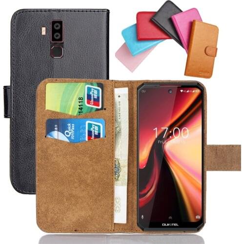 Oukitel K13 Pro Case 6.41" 6 Colors Flip Soft Leather K13 Pro Oukitel Phone Cover Stand Function Cases Credit Card Wallet