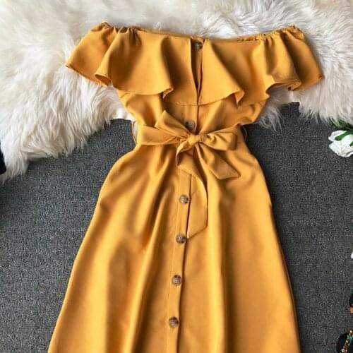 Летние платья с разрезом CRRIFLZ China At AliExpress