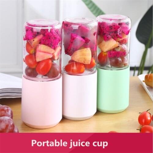 DTVANE High Boron Glass Summer Juicer Cup 1500 mAh Portable Juice Cup Electric Mixed Kitchen Equipment