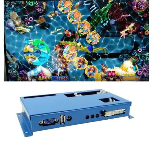 2 Players fishing Game Board 28 in 1 Games Fishing hunter with cable wires for arcade game casino game machine