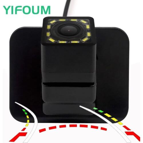 YIFOUM HD Dynamic Trajectory Tracks Car Rear View Backup Parking Camera For Mazda 6 M6 Atenza GJ GL 2013 2014 2015 2016-2018
