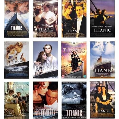Titanic Classic Movie Canvas Painting Retro Posters and Prints Picture Print Mural Art Nordic Home Wall Decoration Cuadros
