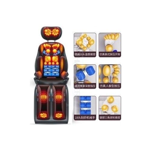 Shoulder and cervical vertebra massager neck waist shoulder back multifunctional physical therapy neck and shoulder instrument f