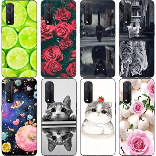 Back Soft Silicone Phone Covers for Realme Narzo 30 4G Mobile Phone Cases for Realme Narzo 30 5G Bags