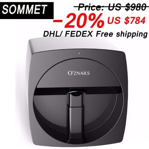 2020 new O2 V11 Mobile Nail printer nail art machine for sale New model free shipping 1 set ink free