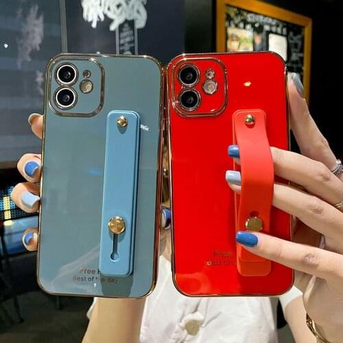 Excellent phone holder Case For huawei mate 20 30 p30 lite p40 pro P20 plus P smart 2019 Z Nova 5T honor10 20i wrist strap Cover