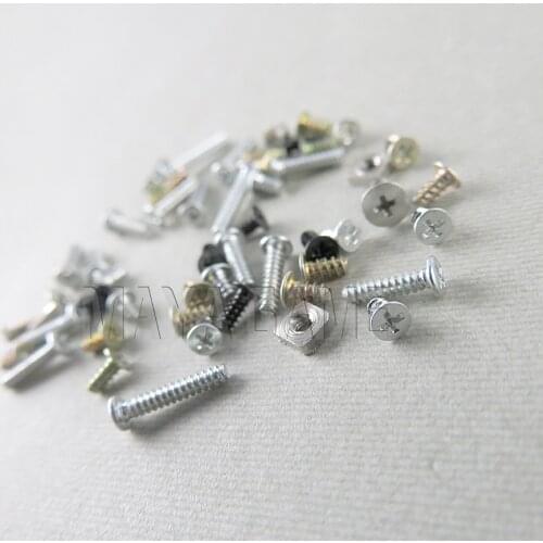 For New 3DSXL 3DSLL Full Screw Set + L R Spring + Metal Pillar for Nintendo New 3DS XL LL Screws New Console