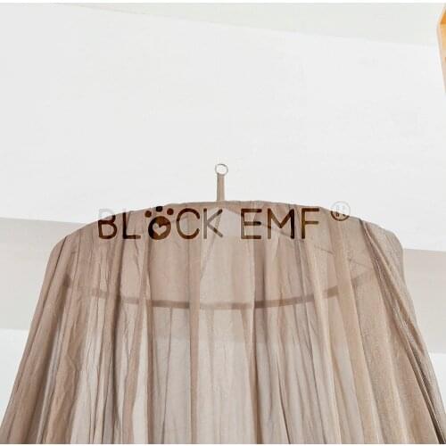 High Shielding Bed Canopy Anti Radiation Grounded Mosquito Net